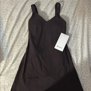Lululemon espresso brown align dress